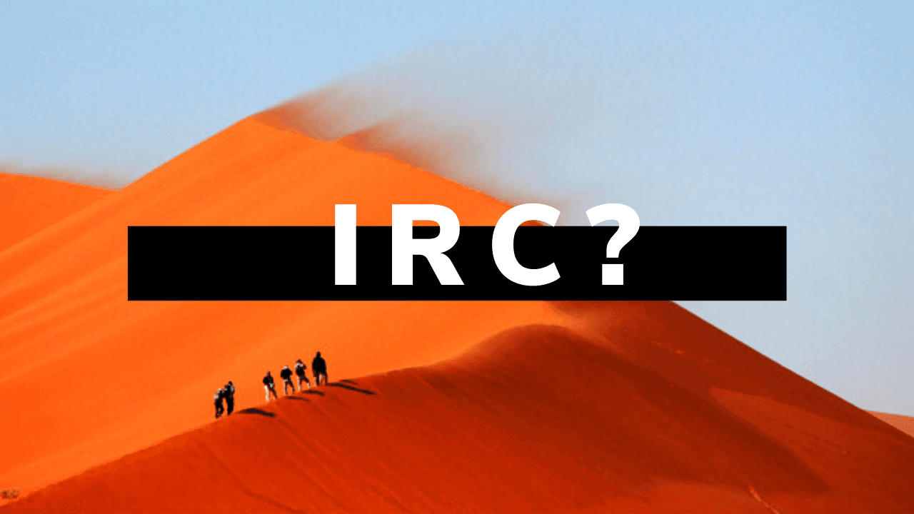 Getting started with IRC